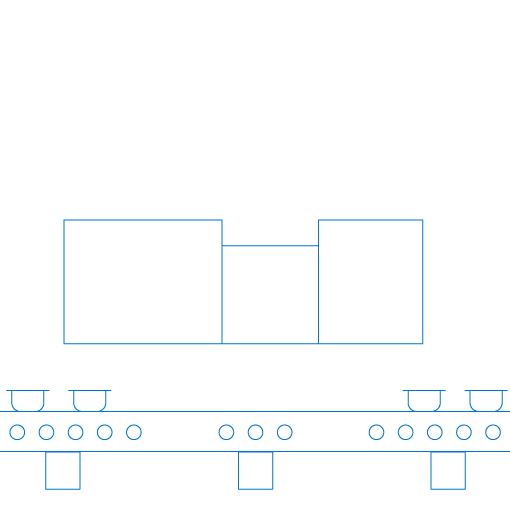 Blue Geometric Background Graphic